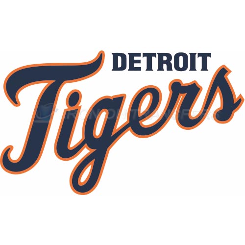 Detroit Tigers Iron-on Stickers (Heat Transfers)NO.1582